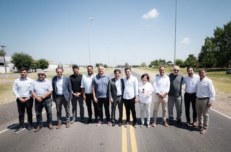 Kicillof inauguró la nueva celda sanitaria de la Planta de Residuos Sólidos Urbanos en Salto