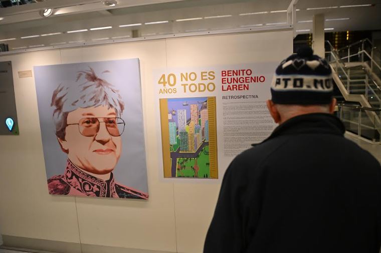 Últimos días para visitar la muestra retrospectiva de Benito Laren