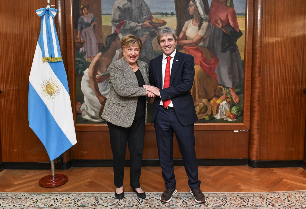 Kristalina Georgieva celebró la acumulación de reservas: “Sigan comprando”