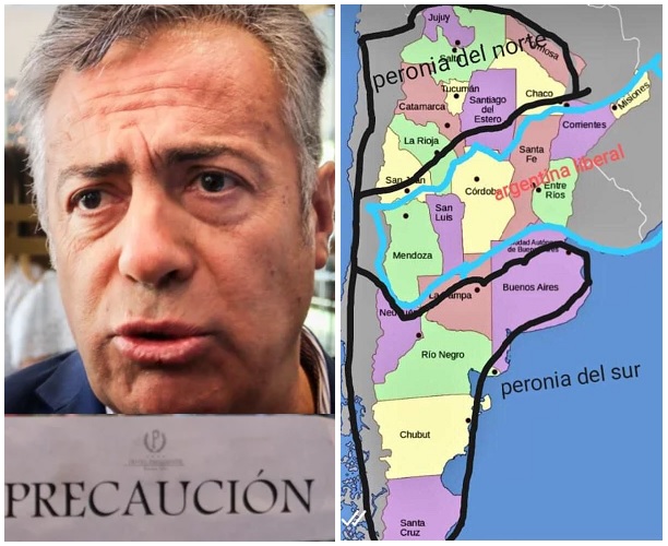 Cuando querés ser presidente, pero el país te queda grande