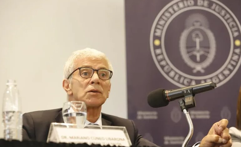 Mariano Cúneo Libarona deja el Ministerio de Justicia