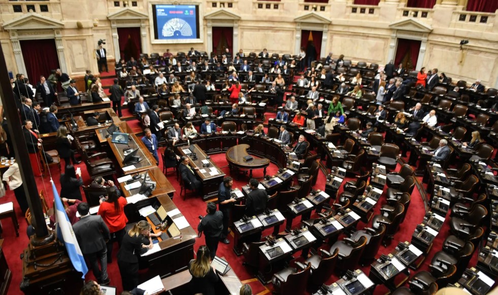 Diputados rechazó los vetos de Javier Milei