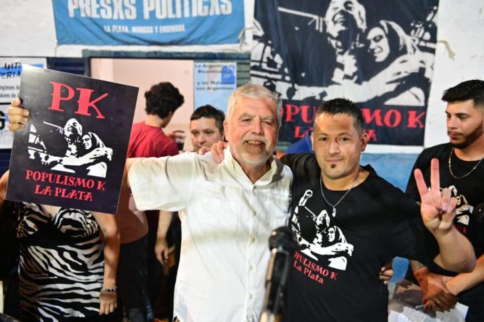 Tras su liberación, Julio De Vido encabezó un acto político en La Plata
