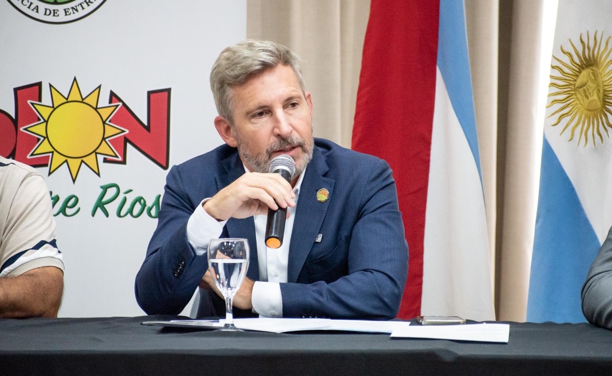 Frigerio ratificó que Entre Ríos recurrirá a la Justicia internacional si avanza la refinería frente a Colón