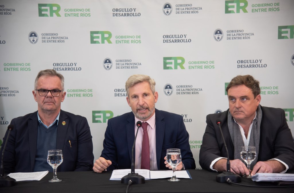 Frigerio anunció el plan de infraestructura vial más importante de las últimas décadas