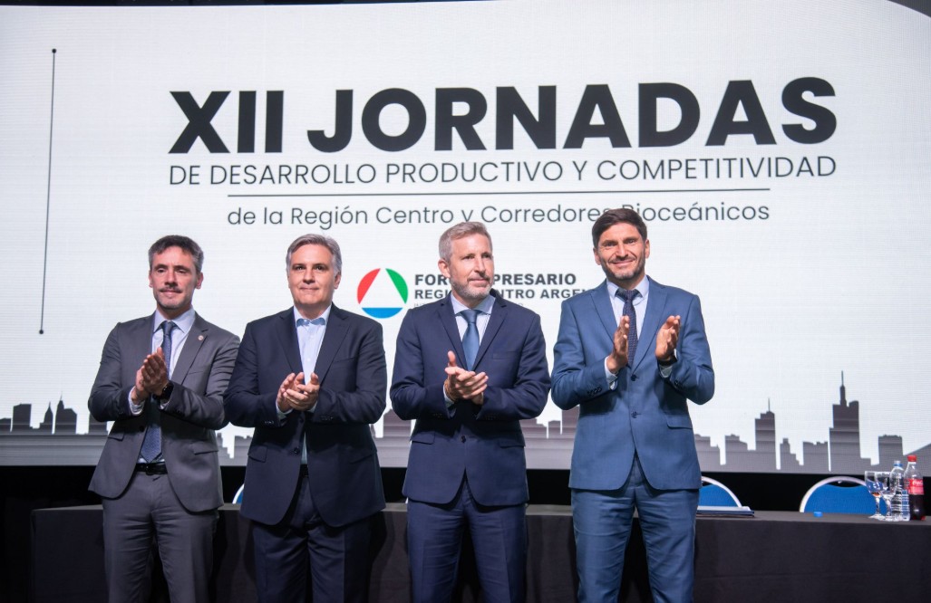 Frigerio, Pullaro y Llaryora coincidieron en impulsar el desarrollo y la integración de la Región Centro