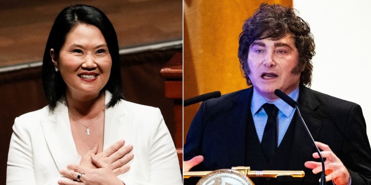 Milei viaja a Perú para participar del acto de asunción de Keiko Fujimori