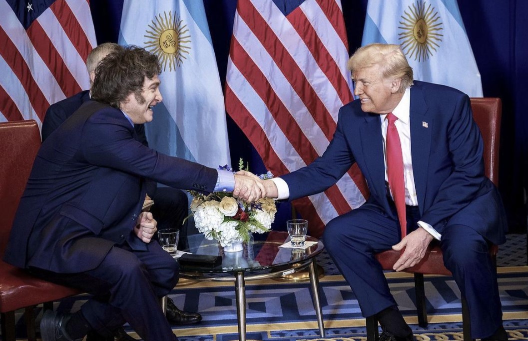 Milei agradeció a Trump y su secretario del Tesoro por el “apoyo incondicional al pueblo argentino”