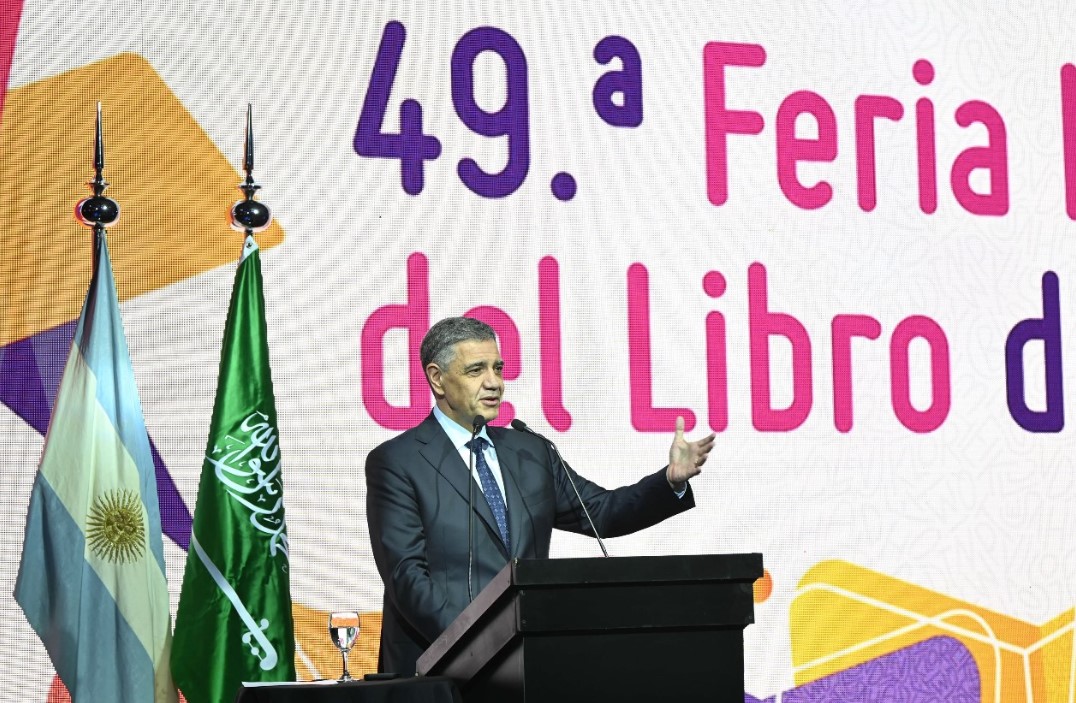 Jorge Macri en la Feria del Libro: “El que no entiende que la Ciudad respira cultura, no entiende a los porteños”