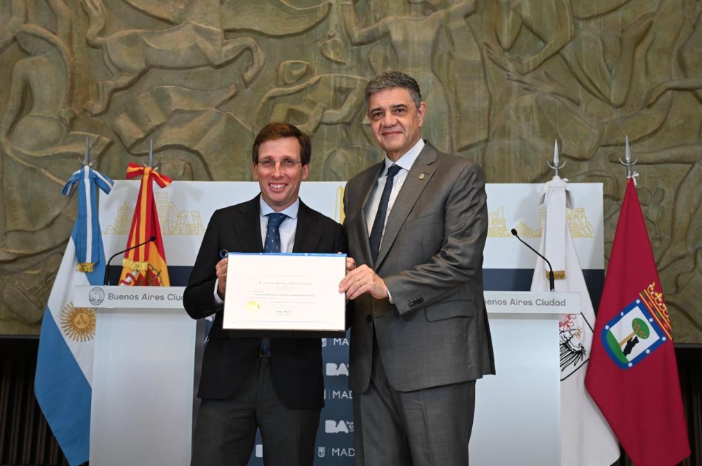 Jorge Macri recibió al alcalde de Madrid para lanzar una agenda conjunta