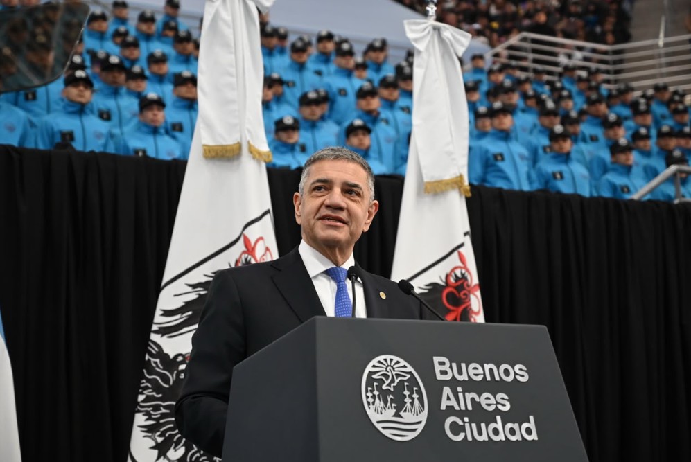 Jorge Macri, en el egreso de más de 1.000 policías: “En esta Ciudad el vale todo ya se terminó”