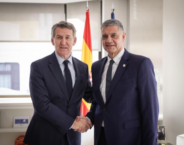 Jorge Macri en Madrid: se reunió con Alberto Núñez Feijóo y avanzó en una agenda de cooperación internacional