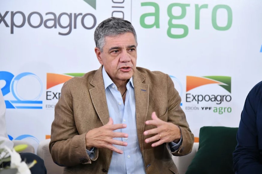 Jorge Macri asistió a Expoagro y se reunió con productores