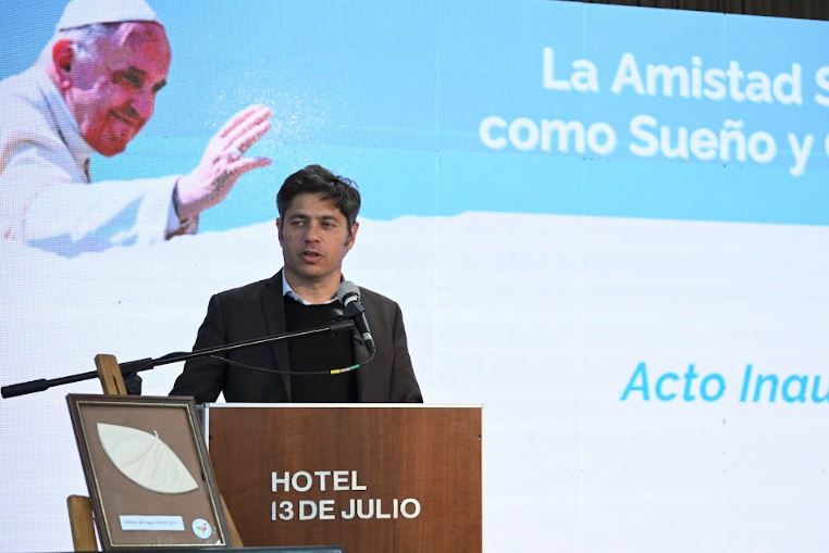 Kicillof encabezó el cierre del Congreso Nacional del Agua en Mar del Plata