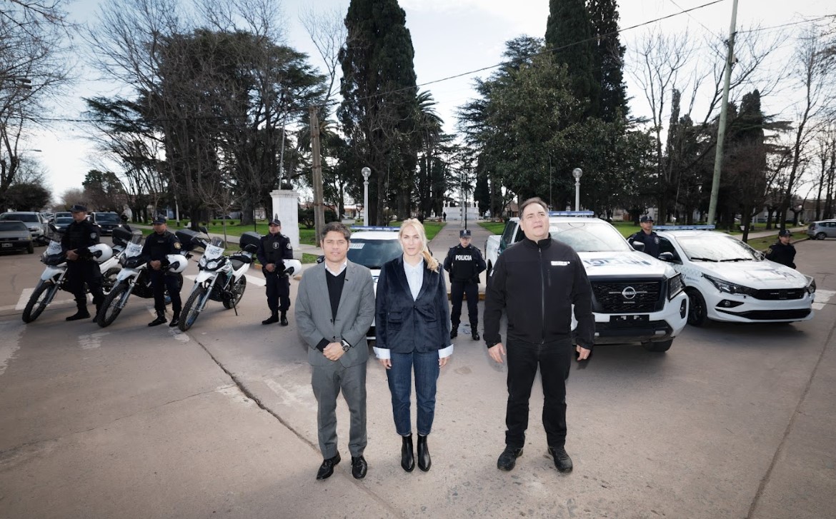 Con foco en la seguridad, Kicillof recorrió Zárate, Capitán Sarmiento y Arrecifes