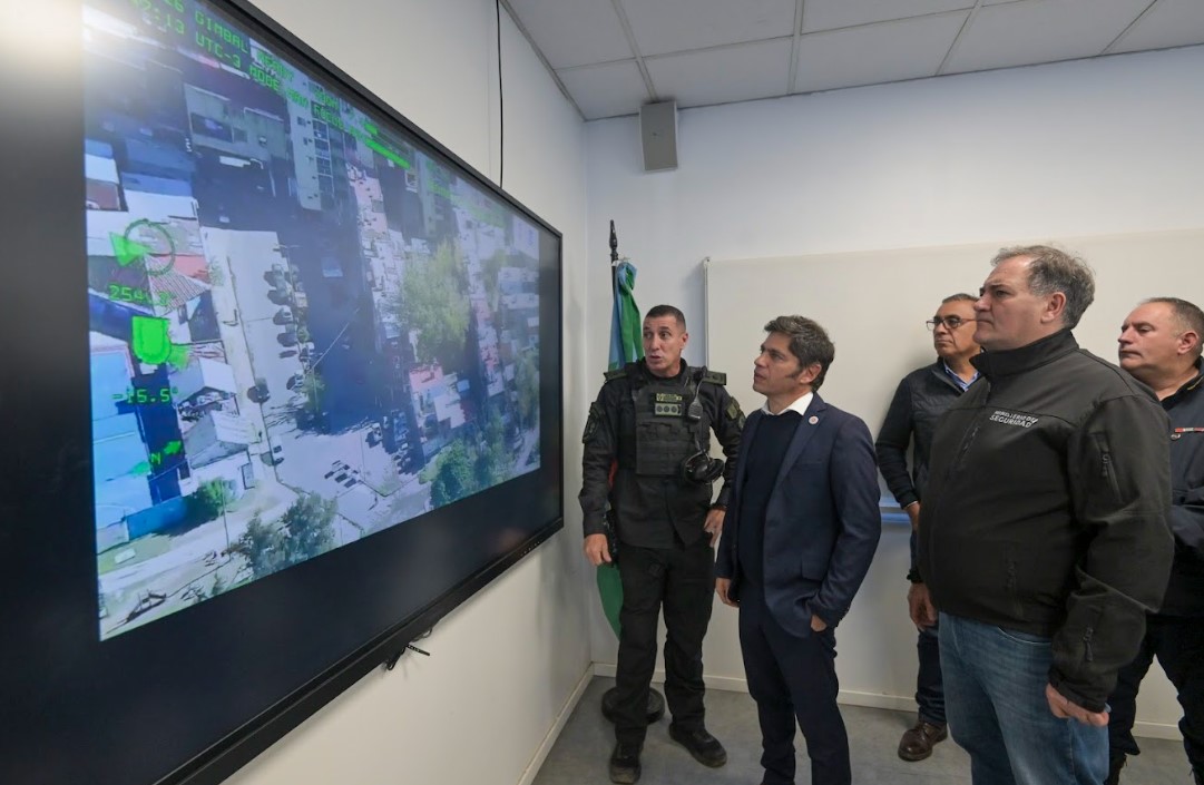 Kicillof y Alonso evaluaron los avances de un megaoperativo policial en Fuerte Apache
