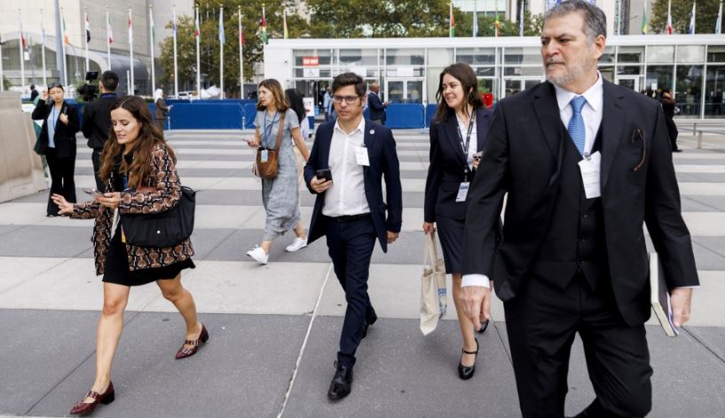 Kicillof en Nueva York con fondos de inversión, empresarios y honrando deudas