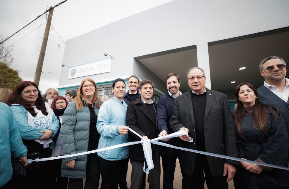 Kicillof inauguró un Centro de Atención Primaria de la Salud en General Alvear