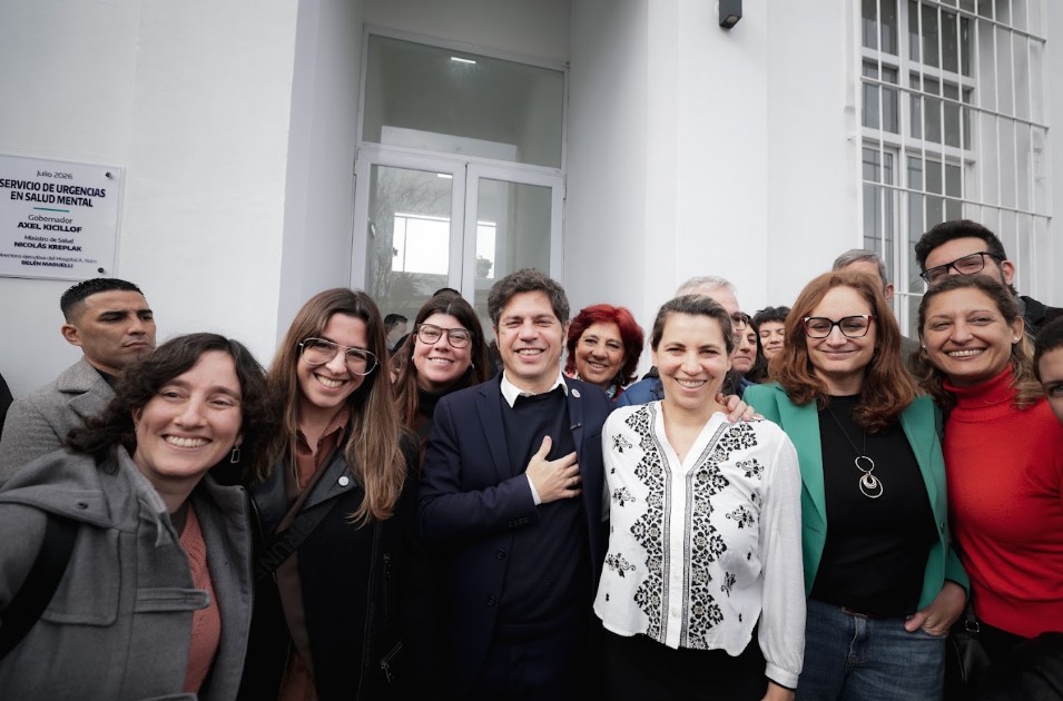 Kicillof inauguró la nueva guardia de Salud Mental del Hospital Dr. Alejandro Korn