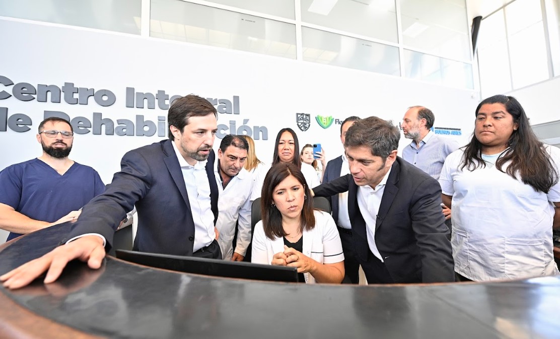 Kicillof inauguró un Centro de Atención Integral de Rehabilitación en Florencio Varela