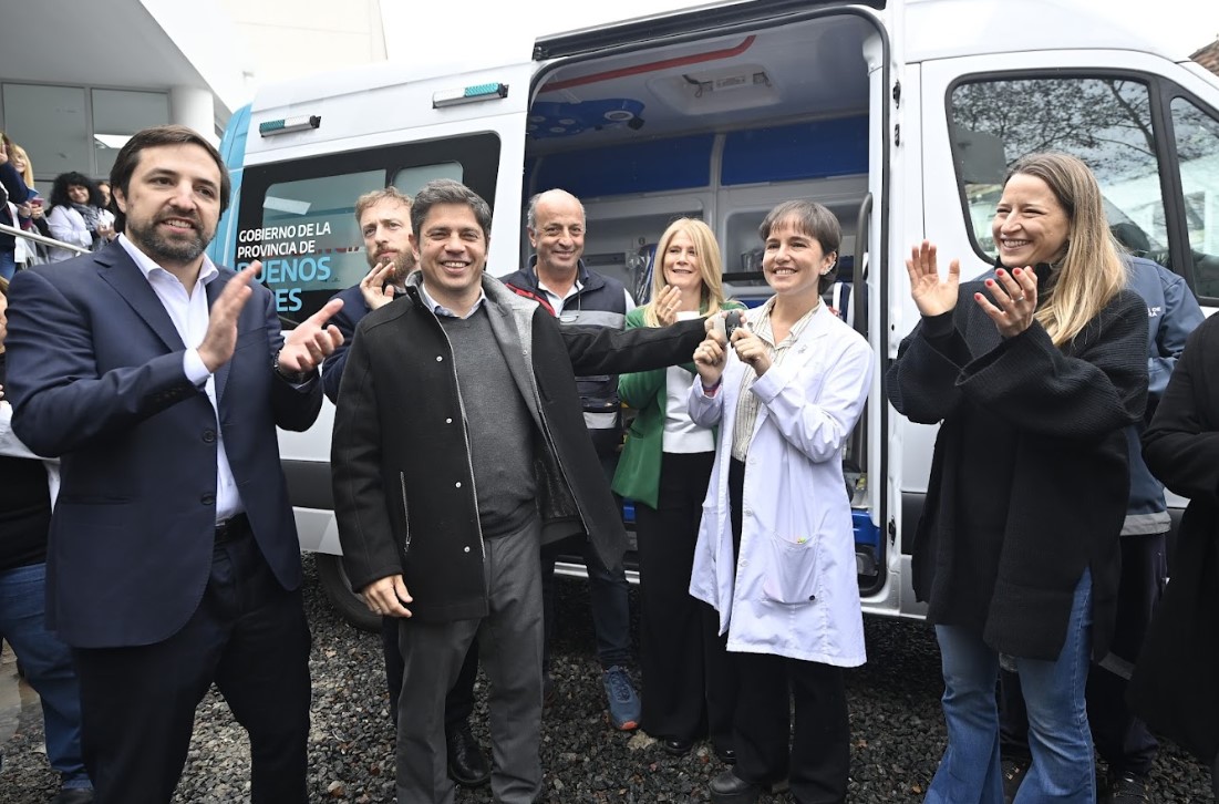 Kicillof inauguró la sala del nuevo resonador en el Hospital Gandulfo de Lomas de Zamora
