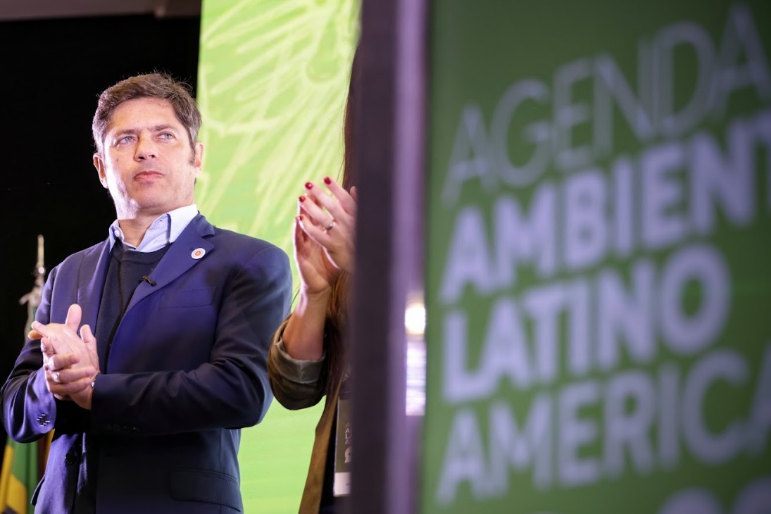 Kicillof encabezó la apertura de un encuentro preparatorio de la Conferencia de las Partes
