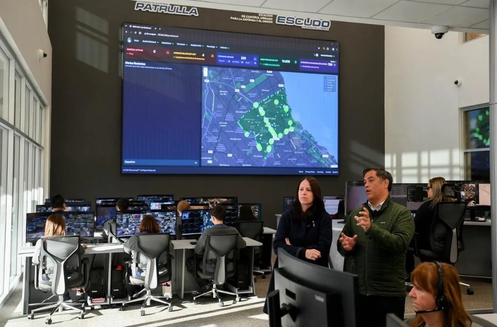 Vicente López completó su “Muro Digital”: todos los accesos al distrito tienen cámaras y lectoras de patentes