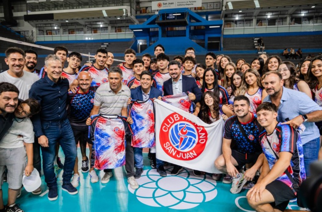 Orrego inauguró la Liga Federal de Vóley 2026 en San Juan y destacó al deporte como política de Estado