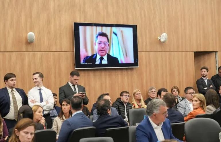 Orrego defendió la modificación de la Ley de Glaciares: 