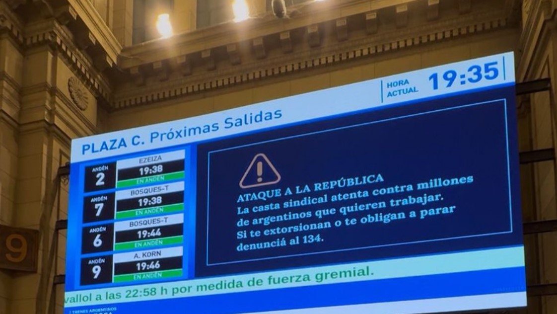 El gobierno dice que el paro de la CGT es un