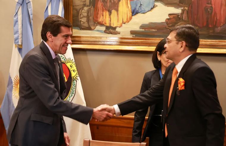 Proyectos mineros. Sadir afianza la agenda internacional de Jujuy con potenciales inversiones mineras de la India
