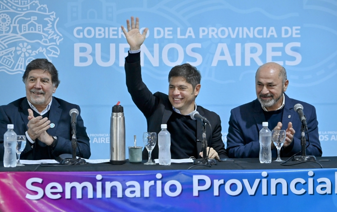 Kicillof condenó “el ataque frontal del Gobierno contra la educación pública”