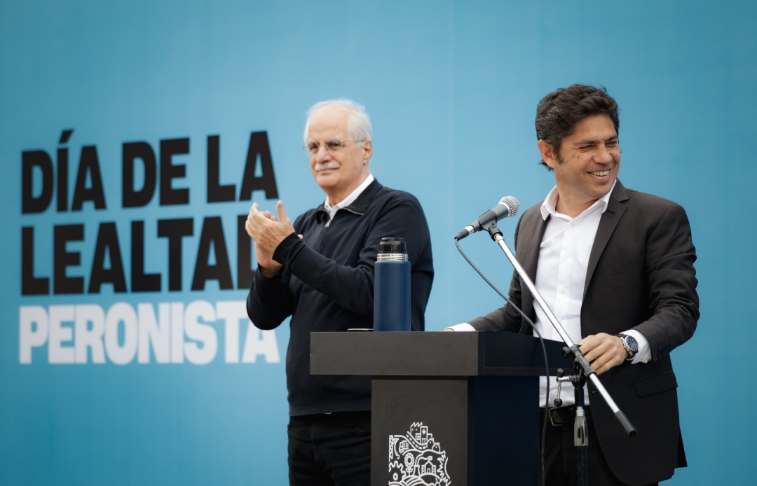 Kicillof: “Honrar a Perón es decirle ´basta´ a la política económica del Gobierno nacional”