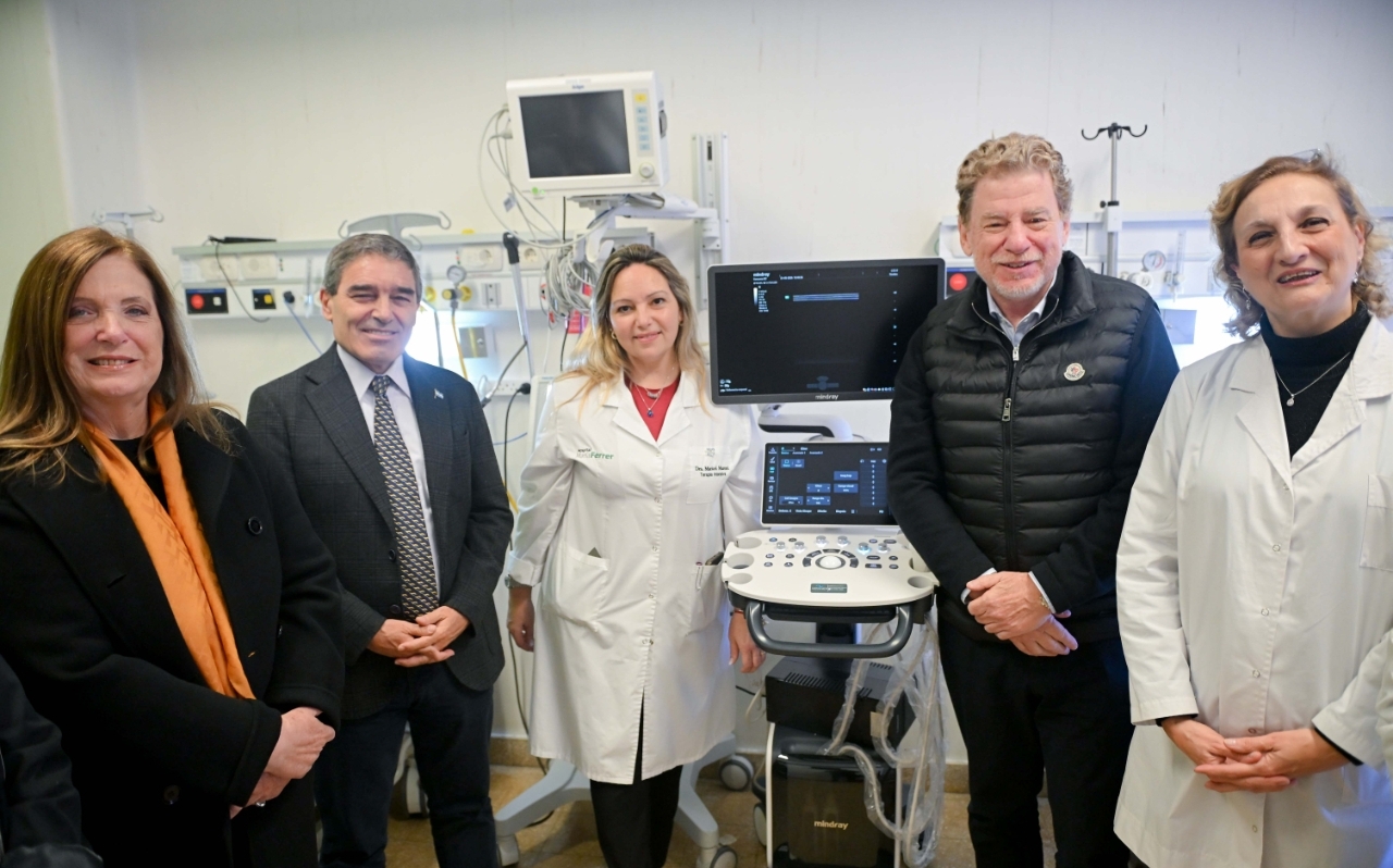 El Banco Ciudad y su Fundación donaron equipamiento médico al Hospital Ferrer 