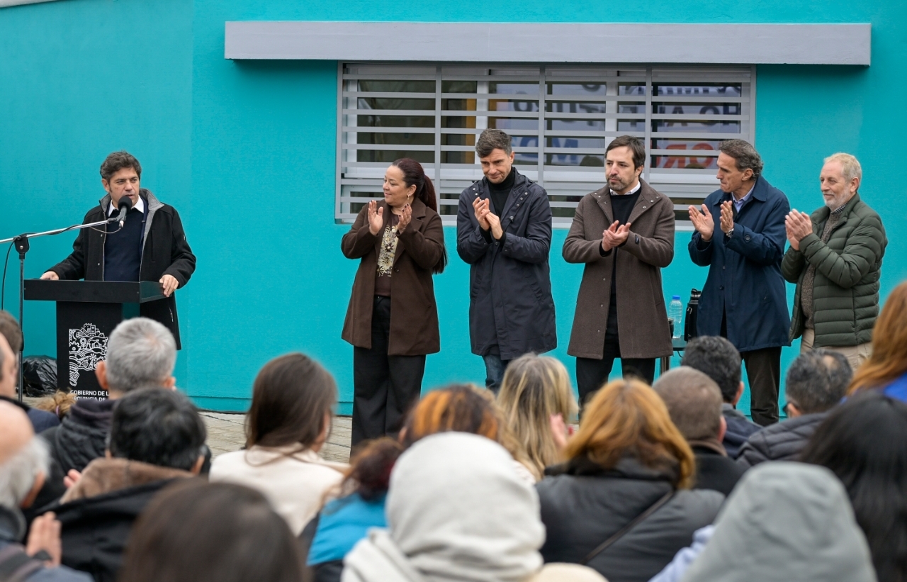 Kicillof inauguró un Centro de Atención Primaria de la Salud en Castelar
