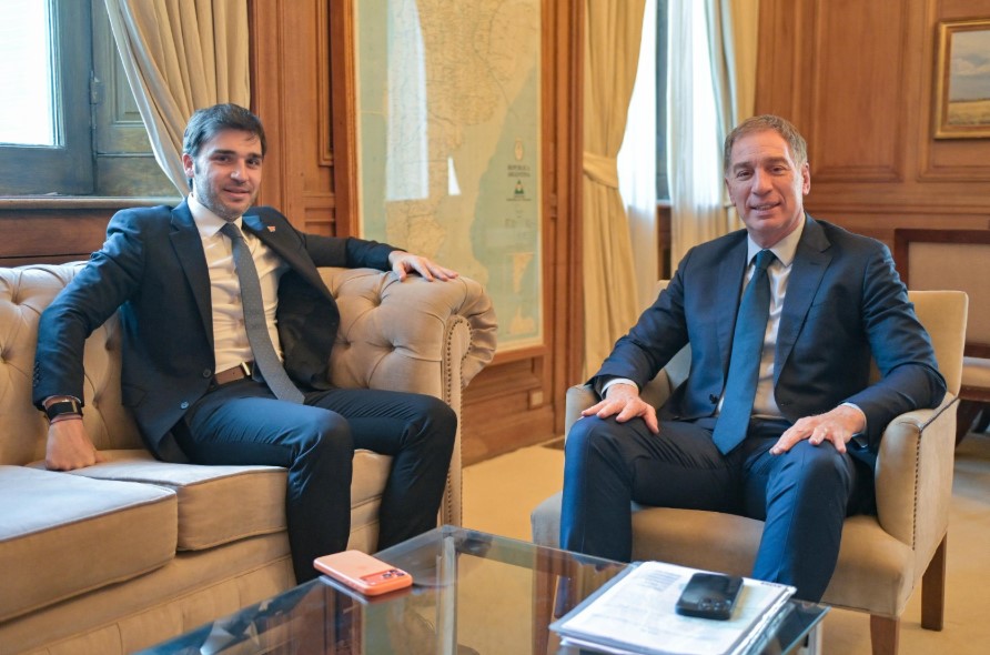 Torres se reunió con Santilli y confirmó que la semana próxima se licitará el Acueducto de Comodoro Rivadavia