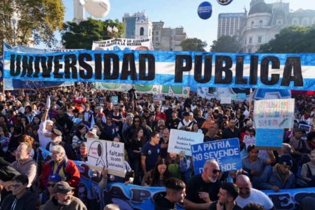 Nuevo paro nacional docente de 72 horas: universitarios vuelven a exigir la aplicación de la Ley de Financiamiento