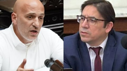 Emiliano Yacobitti cruzó a Alejandro Álvarez en la previa a la Marcha Federal Universitaria