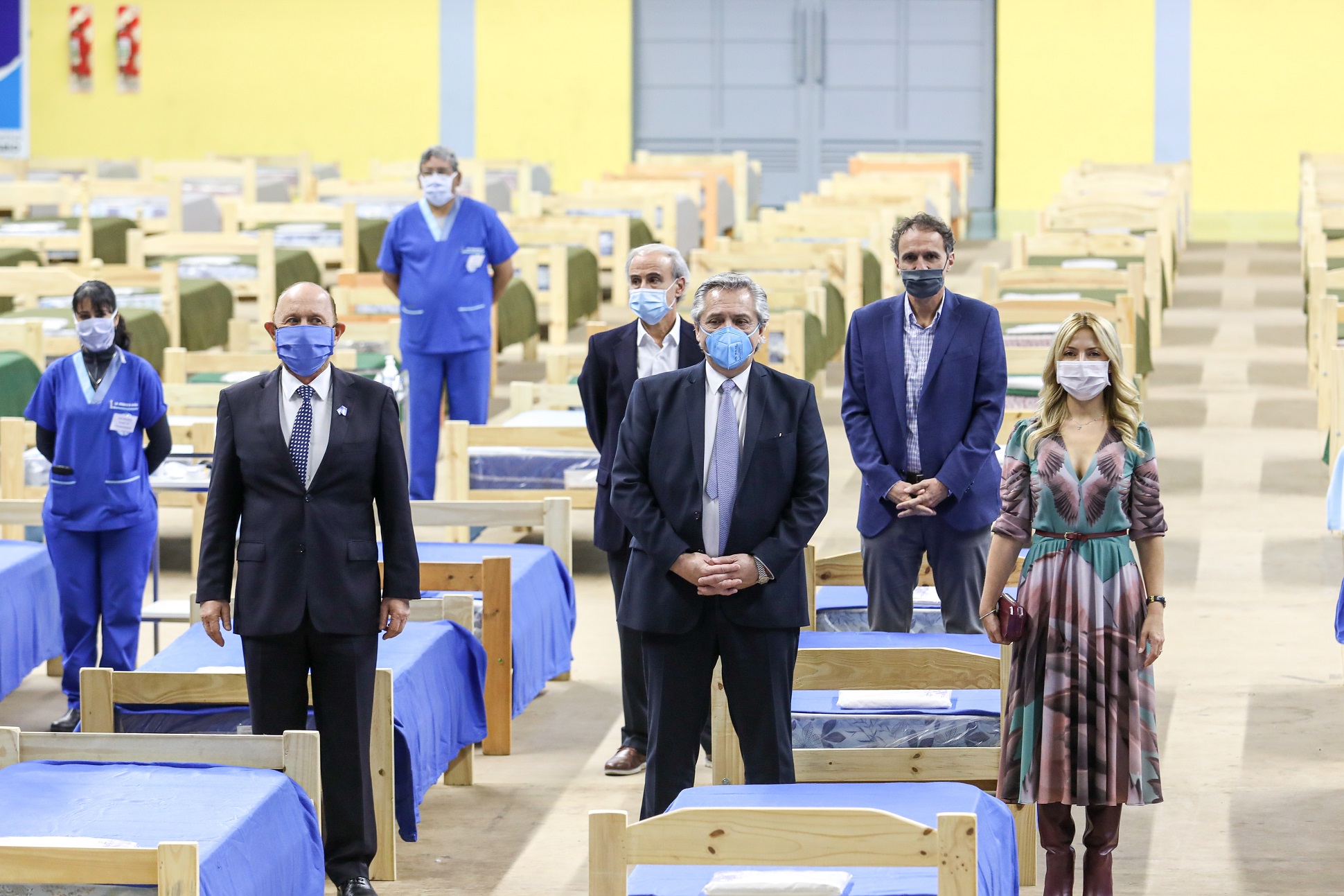 El Presidente recorrió hospitales y firmó acuerdos de obras en Formosa